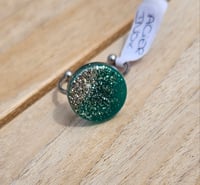 Image 1 of Bague Emeraude (Acier)