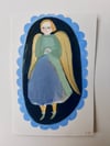 Angel Two ~ Original portrait painting 
