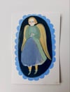 Angel Two ~ Original portrait painting 