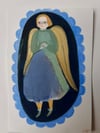 Angel Two ~ Original portrait painting 