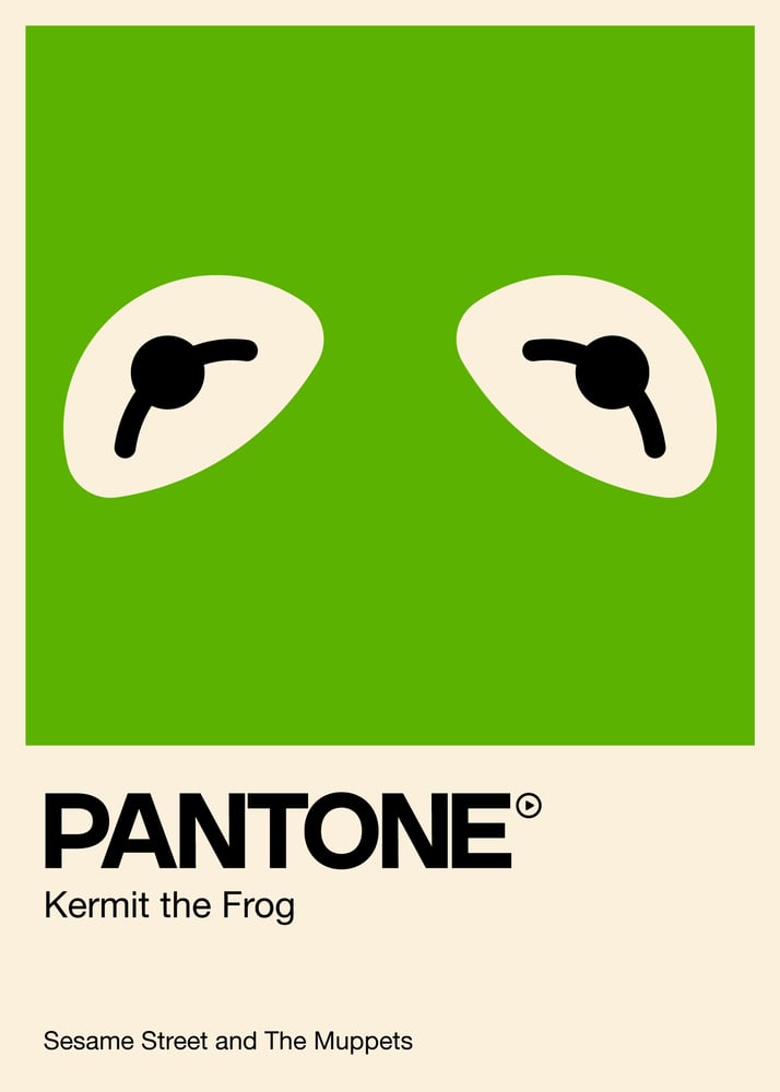 Image of Pantone Kermit the Frog