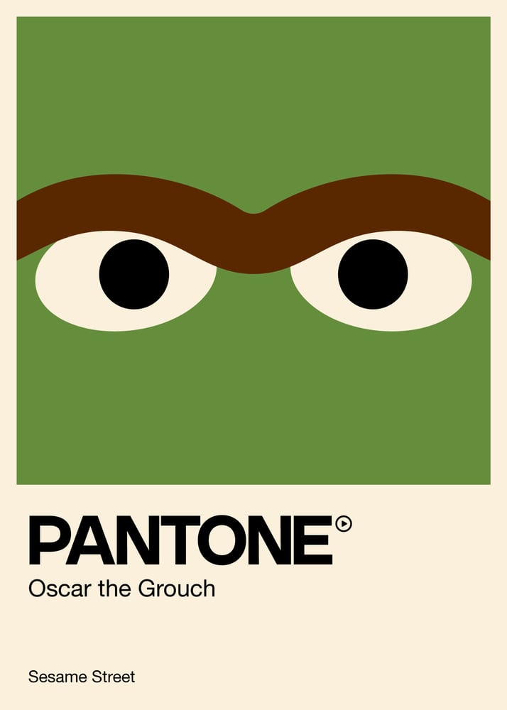 Image of Pantone Oscar the Grouch