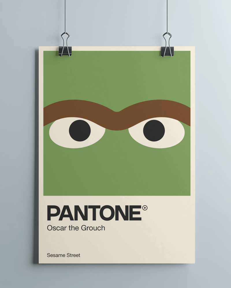 Image of Pantone Oscar the Grouch