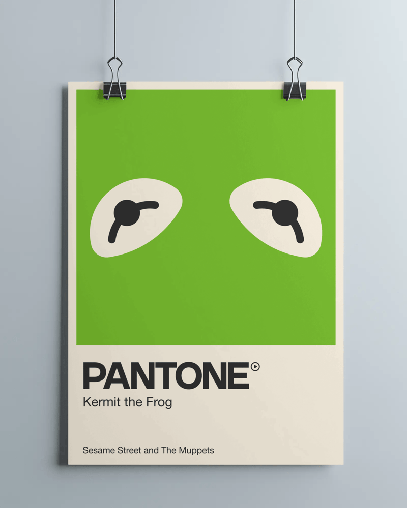 Image of Pantone Kermit the Frog