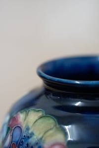 Image 3 of Circa 1930's William Moorcroft Vase - Floral Iris / Orchid Pattern