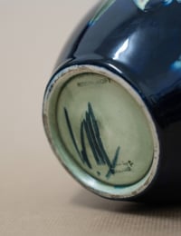 Image 4 of Circa 1930's William Moorcroft Vase - Floral Iris / Orchid Pattern