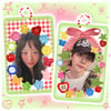 PREORDER: Button Double Sided Acrylic Photocard Holder