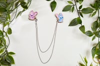 Image 1 of Stitch & Angel[Collar Pin]