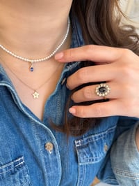 Image 4 of Odette Blue Sapphire Charm 