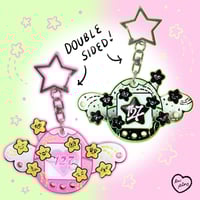 Image 2 of  127 Tamagotchi Star Keychain Holder