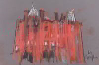 Image 2 of Water Row - Soft Pastels and Charcoal on Paper 