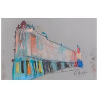 Image 1 of Gibson Street - Soft Pastels and Charcoal on Paper 
