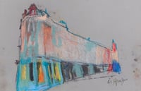 Image 2 of Gibson Street - Soft Pastels and Charcoal on Paper 