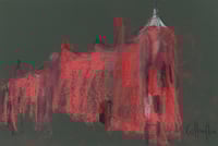 Image 2 of Hyndland Road - Soft Pastels and Charcoal on Paper 
