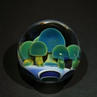Image 3 of Mushroom Cluster w/ Sparkle Flower Dotstack 