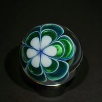 Image 11 of Six Mushroom Cluster Sparkle Green Marble