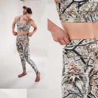 Image 2 of Big Tree camo leggings