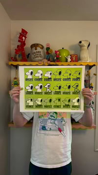 Image 2 of NOPEY signed uncut production sheet by Jason Sturgill (5th ed.)