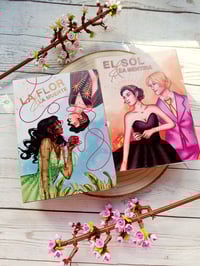 Image 1 of La flor y la muerte / El sol y la mentira [Dust Jackets]