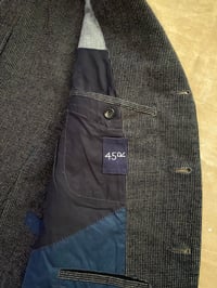 Image 13 of 45R (45rpm) AI INDIGO COTTON TWEED JACKET
