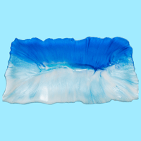 Image 1 of Ocean Blue Beach Tray