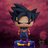 Image 1 of GOD OF DESTRUCTION GOKU DRAGON BALL SUPER CUSTOM FUNKO POP