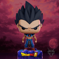 Image 1 of GOD OF DESTRUCTION VEGETA DRAGON BALL SUPER CUSTOM FUNKO POP