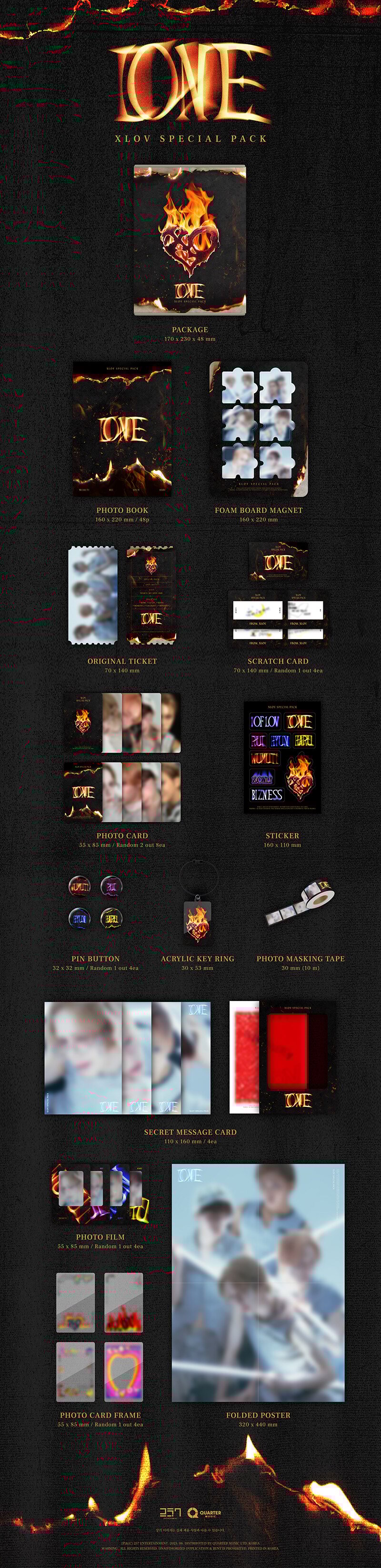 Image of [PRE-ORDER] XLOV ‘I ONE’ Photobook