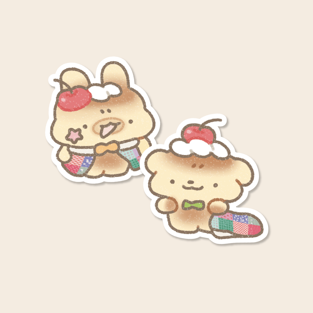 Image of PUDDING BUDDIES STICKER