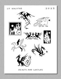 Beasts and Castles // Downloadable flash sheet