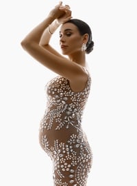Image 3 of Serena diamond dress