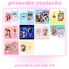 PREORDER: Acrylic Photocard Holders Restocks June - July  25