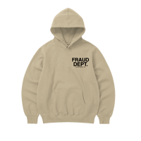 Image 1 of FRAUD DEPT. Hooded Sweater