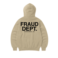 Image 2 of FRAUD DEPT. Hooded Sweater