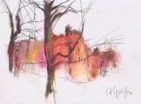 Image 2 of Langside Avenue From Queens Park - Water Soluble Pigment on Paper 