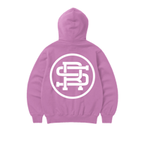 Image 2 of RS STAMP Hooded Sweater (Pink)