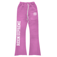 RS STAMP Flare Sweats (Pink)