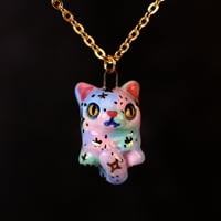 Galaxy Cat Necklace