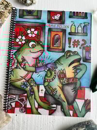 Image 2 of Coloring Books - Girls and Frogs