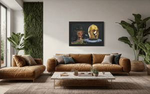 Image of RAIDERS OF THE LOST DROID - ORIGINAL PAINTING