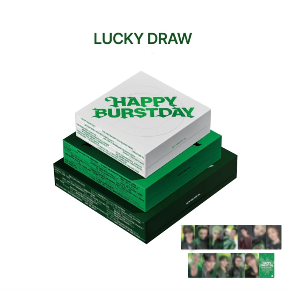 Image of [PRE-ORDER] Seventeen ‘HAPPY BURSTDAY’ + Weverse Shop Lucky Draw
