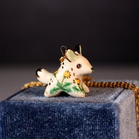 Dandelion Fox Necklace