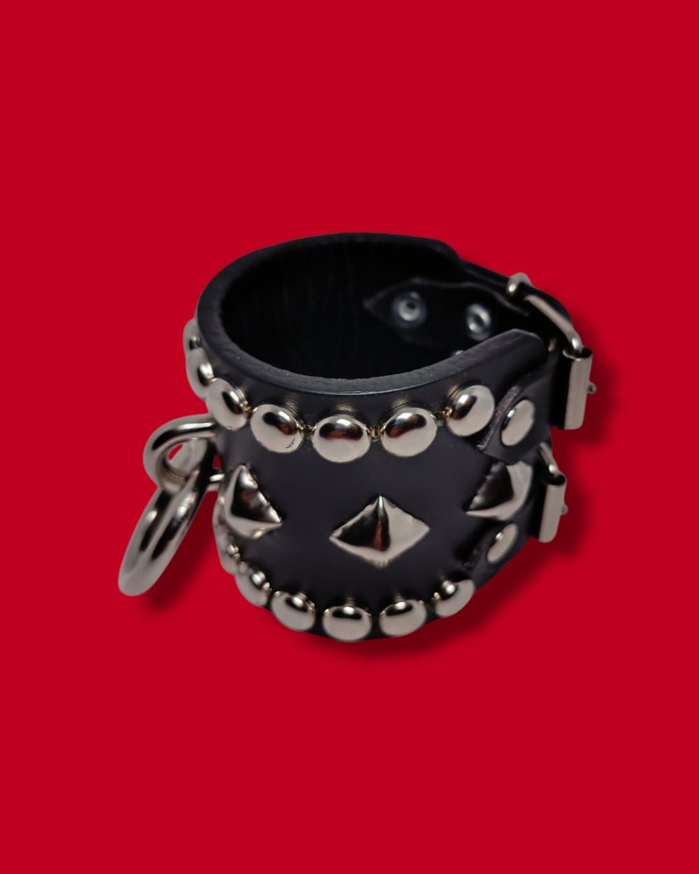 Leather Cuff with O-Ring