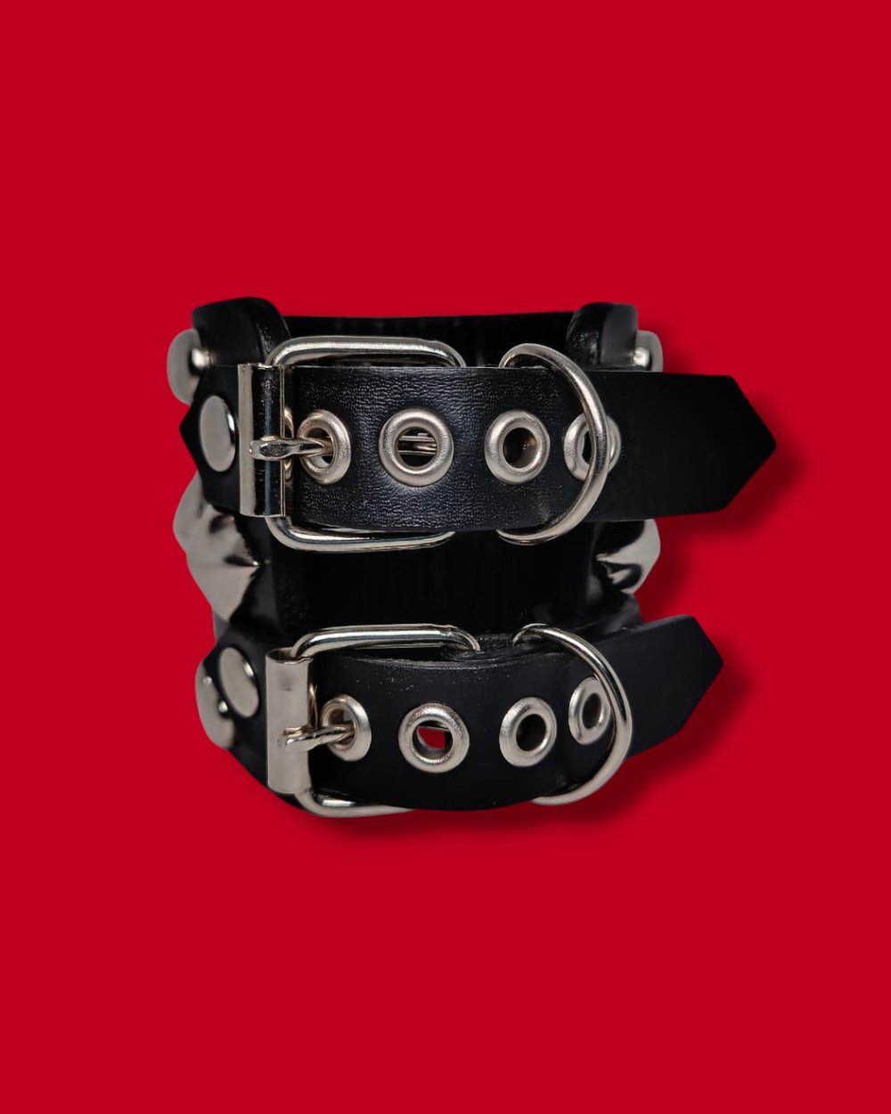 Leather Cuff with O-Ring