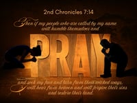 2nd Chronicles 7:14 Wall Poster