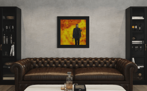 Image of ALL GUNS BLAZING - ORIGINAL PAINTING