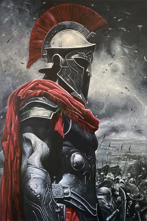 Image of SPARTAN - ORIGINAL PAINTING