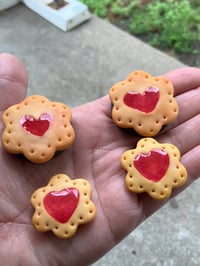 Image 1 of 2 Cookie magnets, Polymer clay magnets, Fridge magnets