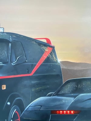 Image of RETRO RIDES - ORIGINAL PAINTING