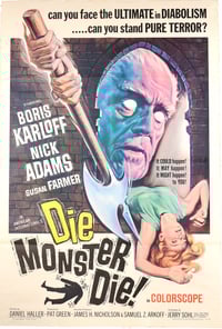 Image 1 of Die Monster Die ORIGINAL theatrical one-sheet (27"x41")